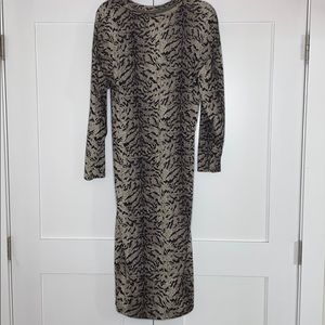 Zara Dresses - Zara Zebra MIdi Fitted Dress Zara Dresses - Zara Zebra MIdi Fitted Dress